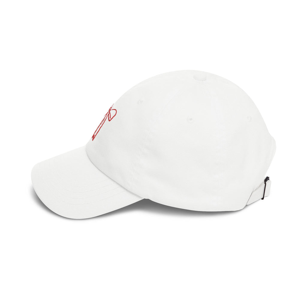 Red cute bow cap