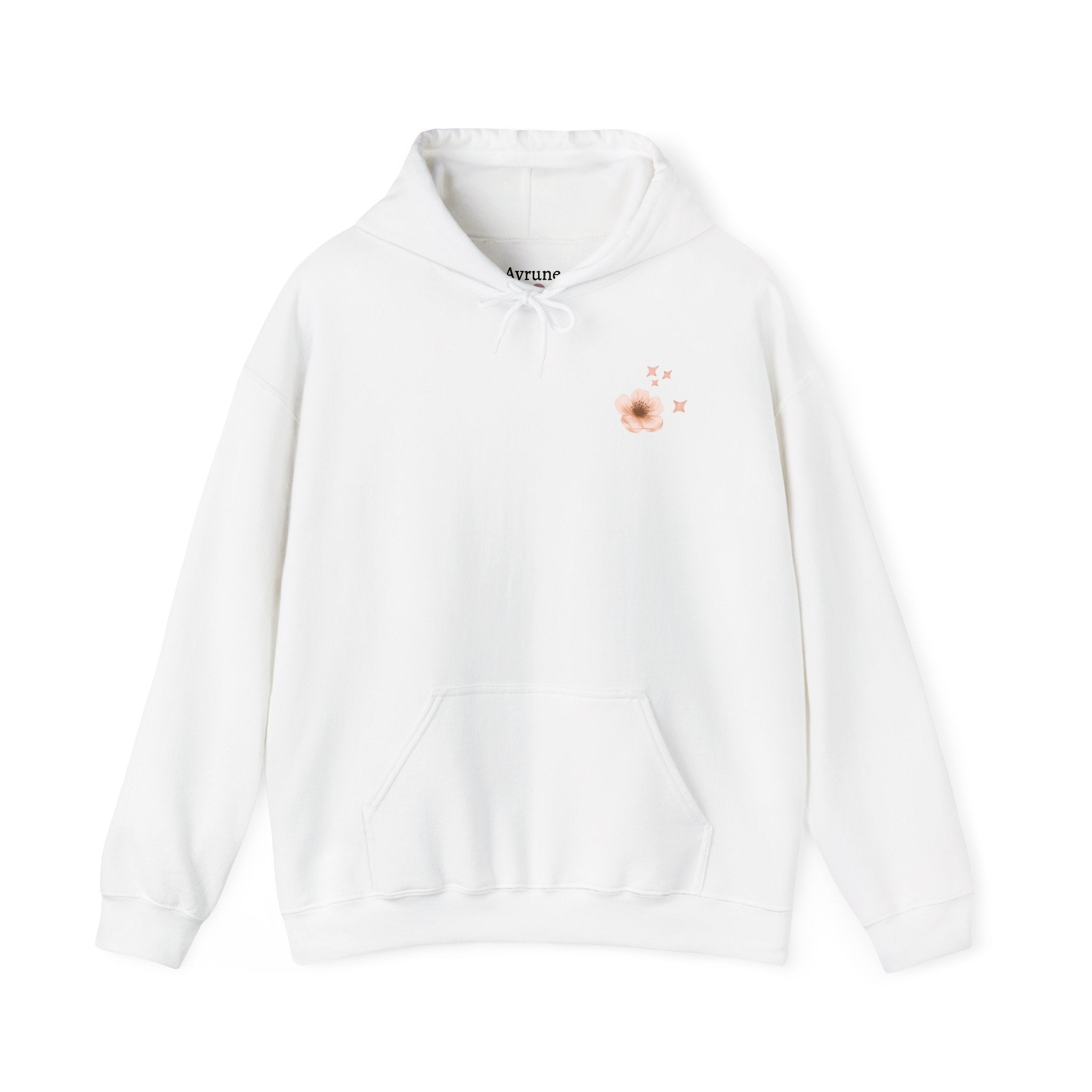 Bloom Wild floral hoodie | Pink hibiscus flower