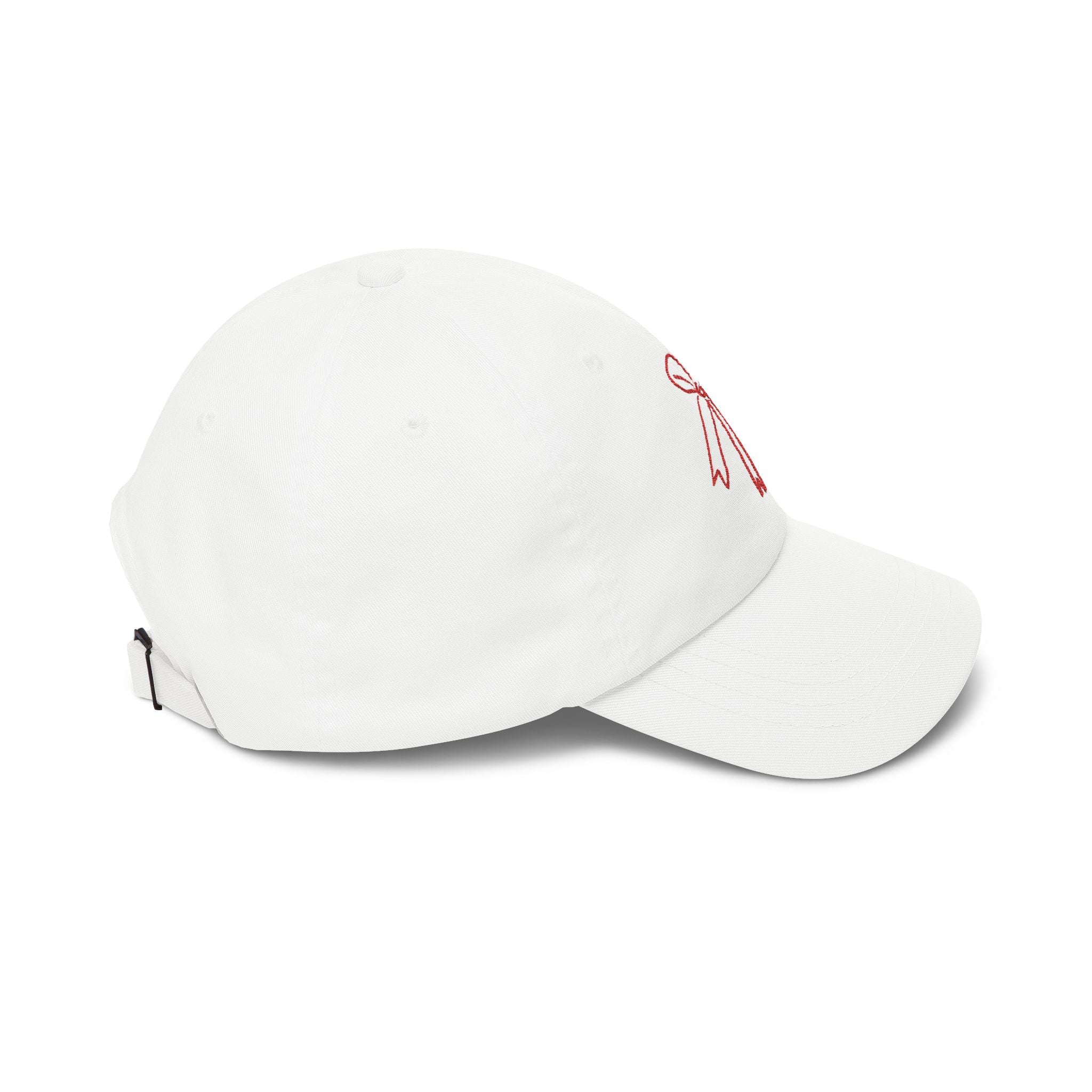 Red cute bow cap
