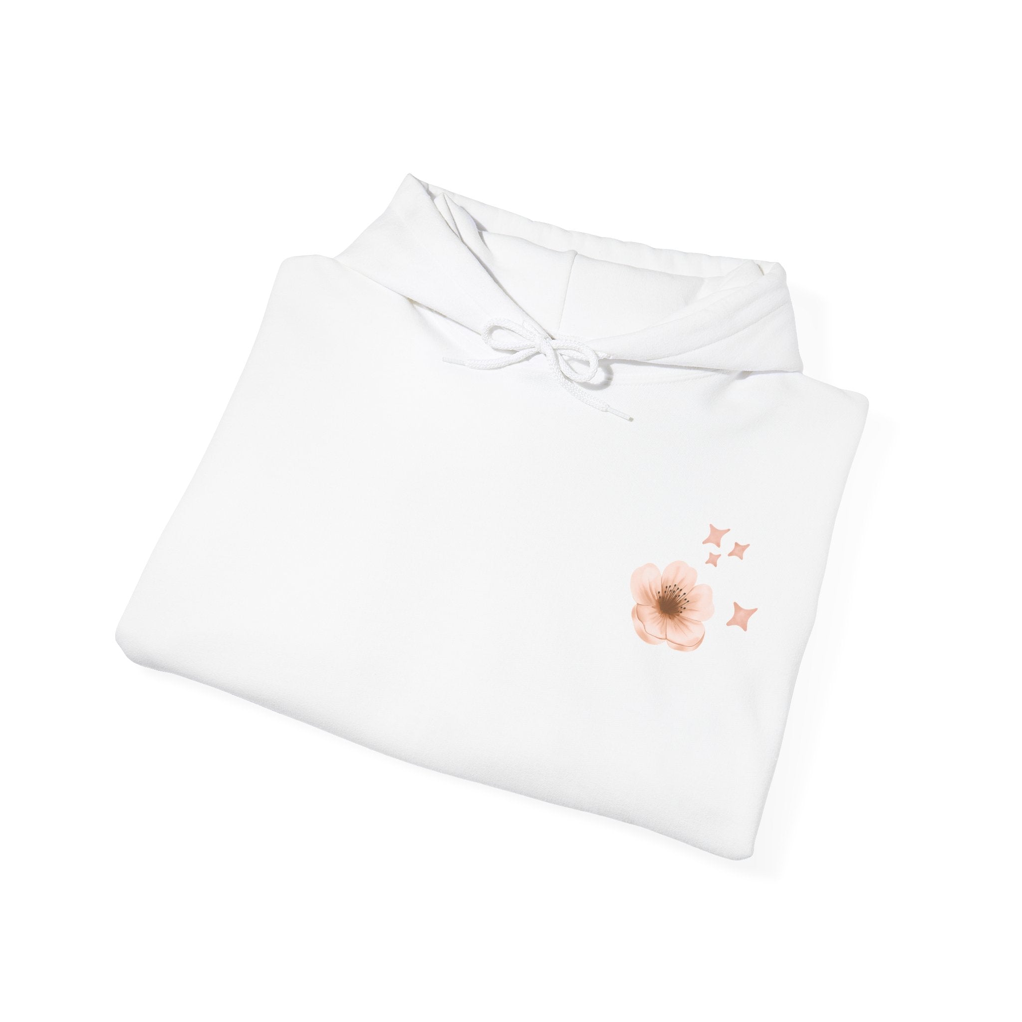Bloom Wild floral hoodie | Pink hibiscus flower