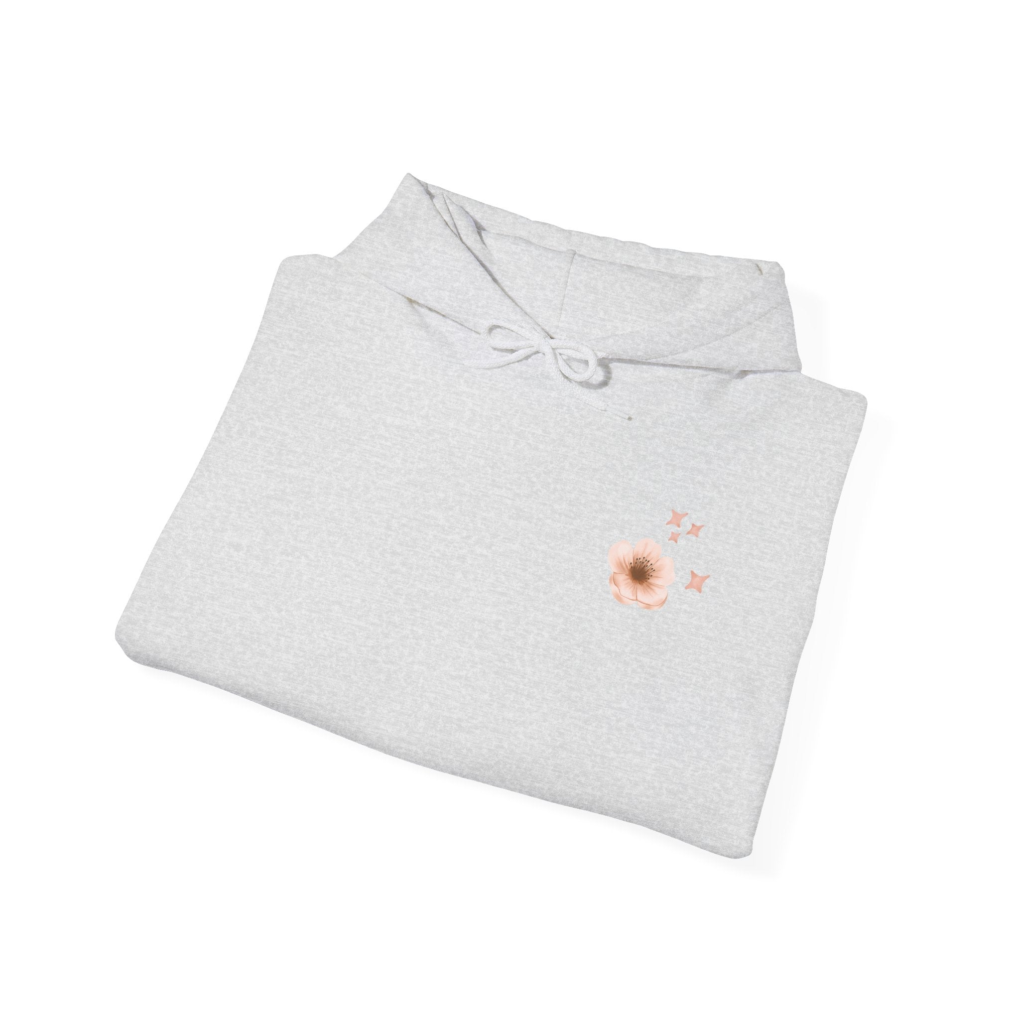 Bloom Wild floral hoodie | Pink hibiscus flower